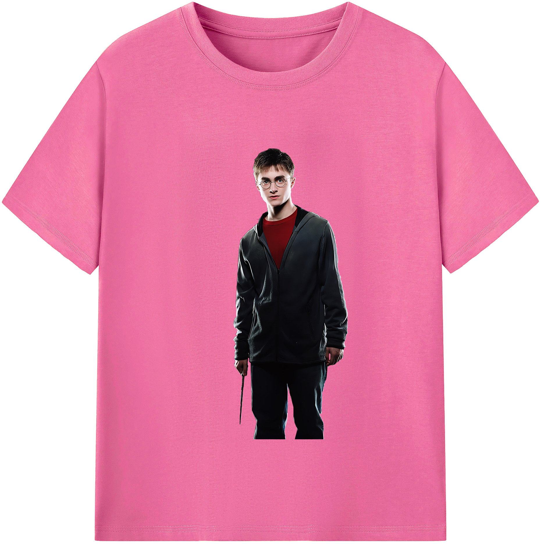 （画像用） Harry Potter ハリー・ポッターシリーズ レディースカジュアルプリントTシャツ（綿100％）